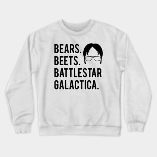 Bears Beets Crewneck Sweatshirt